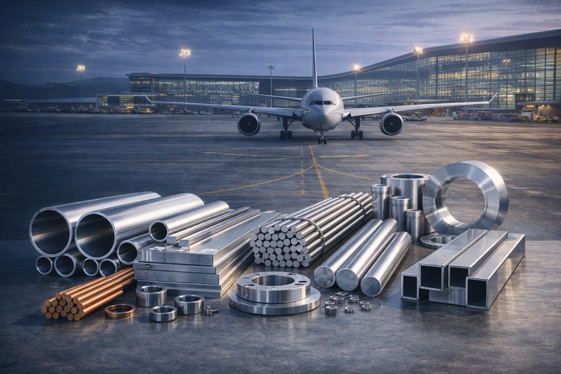 Industrial metal materials